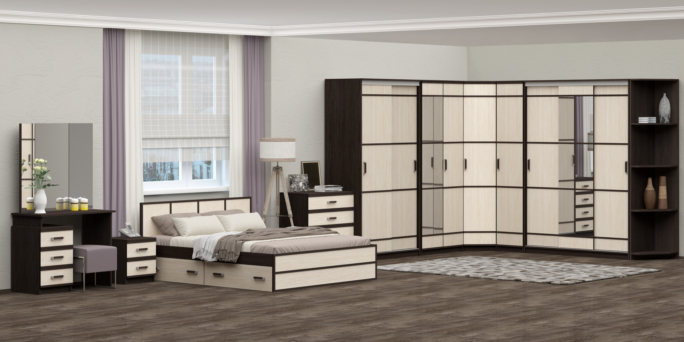 мебель модульные шкафы для спальни